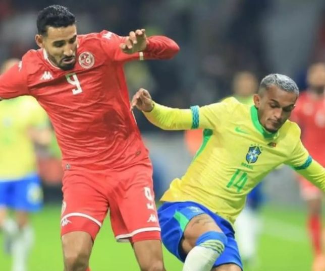 Paquetá perde pênalti, e Brasil se despede de 2025 com empate com a Tunísia