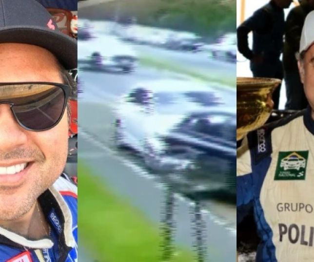 Vídeo mostra momento em que médico morre carbonizado em grave acidente de carro. VEJA AS IMAGENS