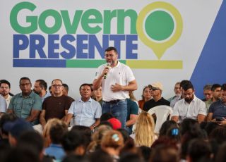Governador Wilson Lima dá início à 25ª edição do Governo Presente no Grande Vitória, na Zona Leste de Manaus