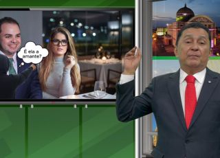 'A BRONCA DO ZACA': O povo quer saber se a mulher que aparece na 'Bronca do Zaca' de terça-feira abraçada com o deputado Roberto Cidade, o 'Cocô de Ouro', é ou não é a amante dele. VEJA A RESPOSTA