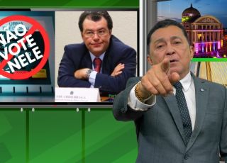 'A BRONCA DO ZACA': Só vota no Eduardo Braga quem não gosta do Amazonas. Ele é grosseiro, arrogante, amante de dinheiro público e não gosta do povo