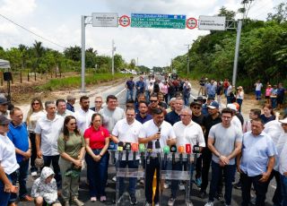 Governador Wilson Lima inaugura primeira etapa da nova AM-010 e destaca avanços sociais e econômicos para oito municípios