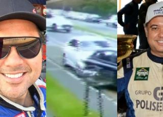 Vídeo mostra momento em que médico morre carbonizado em grave acidente de carro. VEJA AS IMAGENS