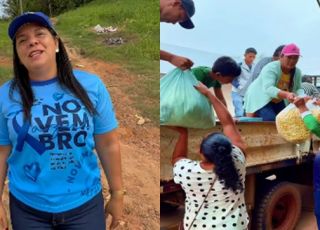 Prefeita Araci Cunha é denunciada ao Ministério Público por fornecer transporte perigoso para famílias de agricultores em Nova Olinda do Norte, interior do Amazonas