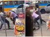 Homem é chamado de covarde depois de puxar mulher pelos cabelos e atirá-la ao chão em avenida na Zona Leste de Manaus. VEJA VÍDEO 