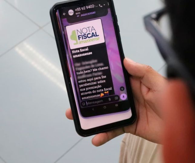 Sefaz-AM alerta sobre golpes envolvendo ganhadores da Nota Fiscal Amazonense