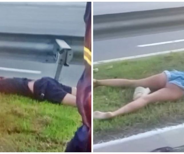 IMAGENS FORTES! Casal de jovens morre após violenta queda de motocicleta na avenida do Turismo, no bairro Tarumã, Zona Oeste de Manaus. VEJA VÍDEOS