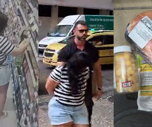 Mulher tenta levar salmão por R$ 1,99 ao trocar código de barras e é presa. VEJA VÍDEO