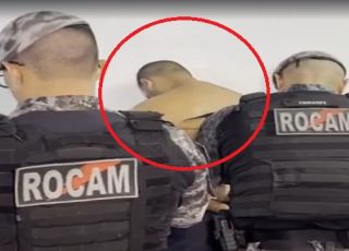 Rocam recebe denúncia anônima e cumpre mandado de prisão preventiva de homem por crime de latrocínio na Zona Centro-Sul de Manaus