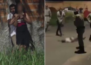 IMAGENS FORTES! Cão herói ajuda PM a 'mandar pro colo do capeta' valentão que mantinha novinha refém. VEJA VÍDEO