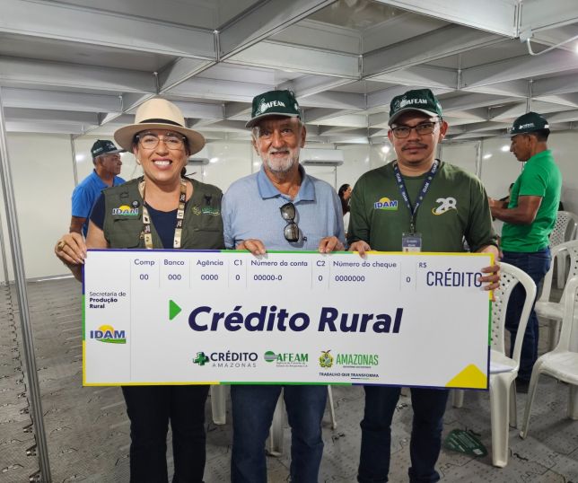 Governo do Amazonas disponibiliza R$ 75 milhões para crédito rural em 2026