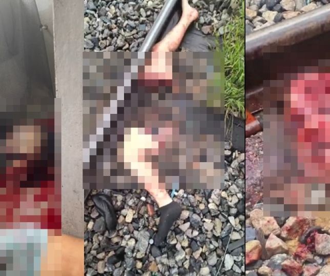 IMAGENS FORTES! CRIME MACABRO! Homem é preso após matar, esquartejar vítima e tentar esconder partes do corpo na linha férrea na Baixada Fluminense. VEJA VÍDEOS