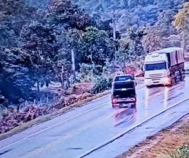Motorista morre após guincho perder controle e provocar acidente fatal na BR-364, em Mato Grosso. VEJA VÍDEO