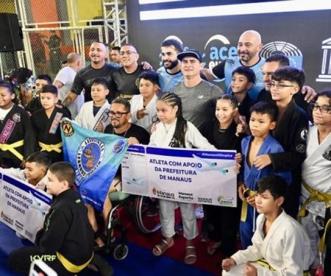Prefeitura de Manaus anuncia 4ª seletiva de Jiu-Jítsu para formar equipe ao Brasileiro