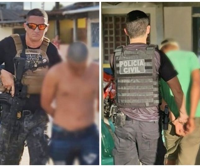 Dois homens de alta periculosidade são presos durante operação da polícia no município de Maués, interior do Amazonas