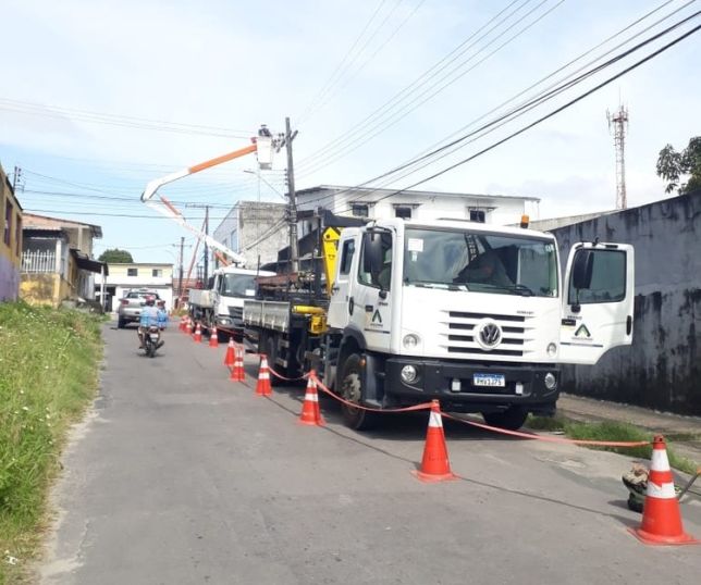 Manutenção elétrica suspende fornecimento em cinco bairros nesta terça de Carnaval