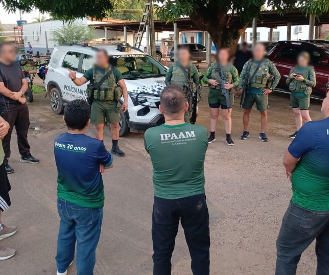 Operação Tamoiotatá 6 inicia por Humaitá e Apuí ações de combate a crimes ambientais no Sul do Amazonas