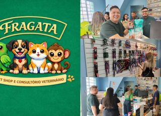Fragata Pet Shop e Consultório Veterinário inaugura neste sábado e passa a oferecer atendimento completo no bairro Parque Dez de Novembro, Zona Centro-Sul de Manaus. VEJA REPORTAGEM DO 'PORTAL DO ZACARIAS' AO VIVO