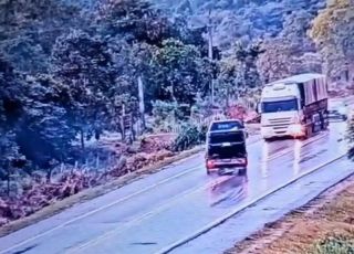 Motorista morre após guincho perder controle e provocar acidente fatal na BR-364, em Mato Grosso. VEJA VÍDEO
