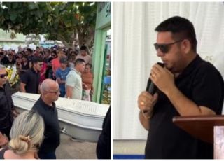 Clima de muita tristeza e comoção no velório e sepultamento da jovem Lara Bianca, uma das vítimas do naufrágio no Encontro das Águas