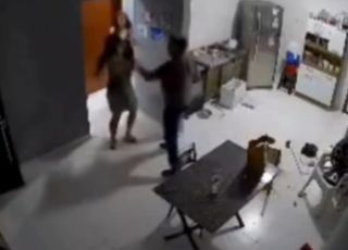 Cliente se revolta após programa, agride mulher e quebra objetos dentro de casa em Sorriso. VEJA VÍDEO