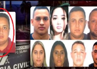 Nove alvos da Operação Erga Omnes estão foragidos e Polícia Civil divulga as imagens dos criminosos