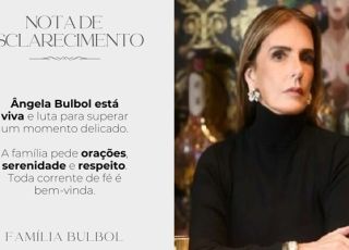 ÂNGELA BULBOL ESTÁ VIVA: Família desmente notícias de morte e pede responsabilidade na divulgação