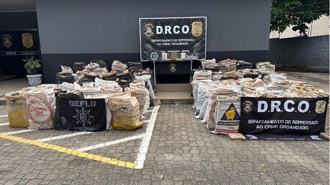 OPERAÇÃO DO DRCO, DEFLU E CORE APREENDE 4,5 TONELADAS DE DROGAS E DÁ PREJUÍZO DE R$ 86 MILHÕES PARA O CRIME ORGANIZADO, NA REGIÃO METROPOLITANA DE MANAUS