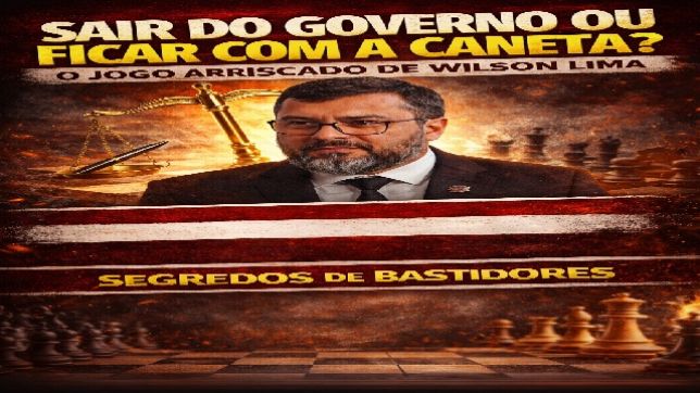 'SEGREDOS DE BASTIDORES': SAIR DO GOVERNO OU FICAR COM A CANETA? O JOGO ARRISCADO DE WILSON LIMA
