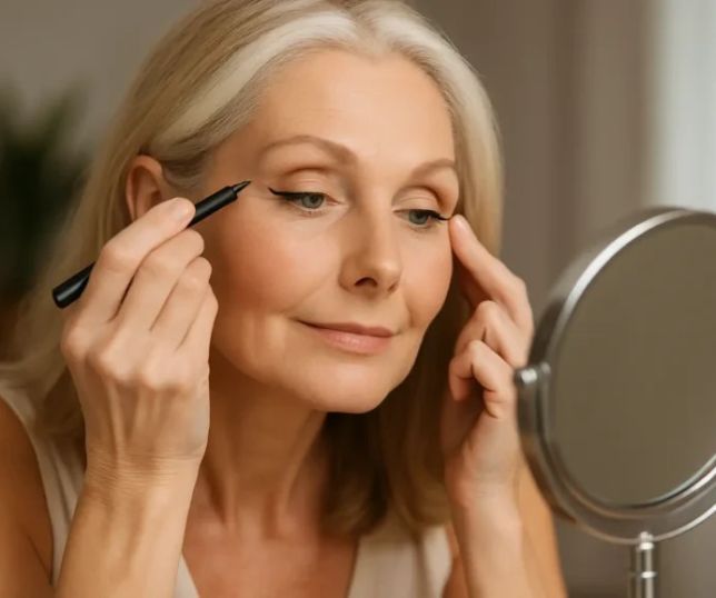 Delineado esfumado: truque simples para abrir o olhar e suavizar linhas após os 40