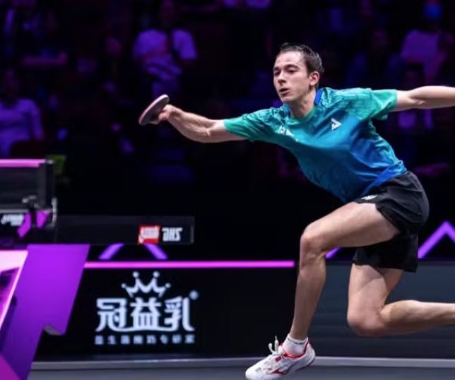 Hugo Calderano perde de virada para francês Félix Lebrun e dá adeus ao WTT Champions na China