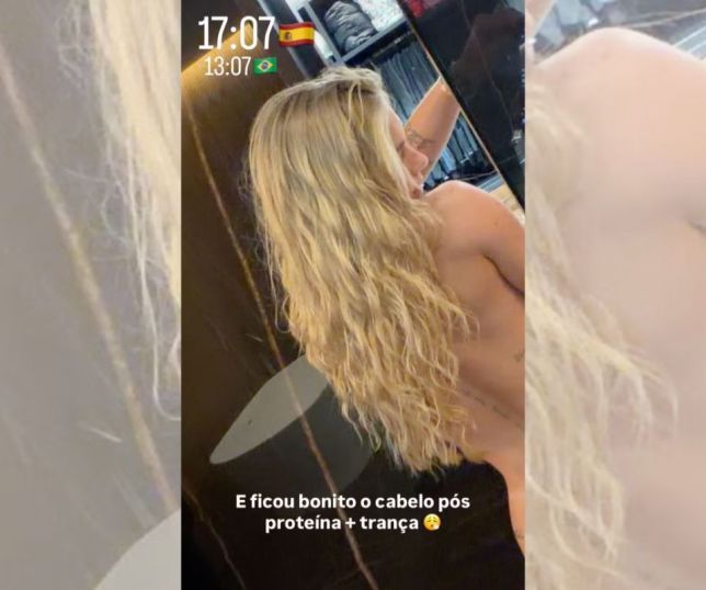Virginia Fonseca aparece seminua em espelho na casa de Vini Jr e foto viraliza nas redes
