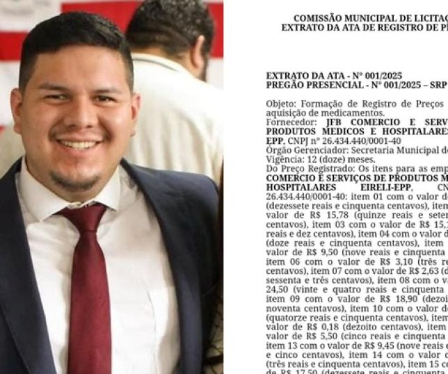 Licitação para compra de medicamentos em Itapiranga levanta questionamentos sobre transparência