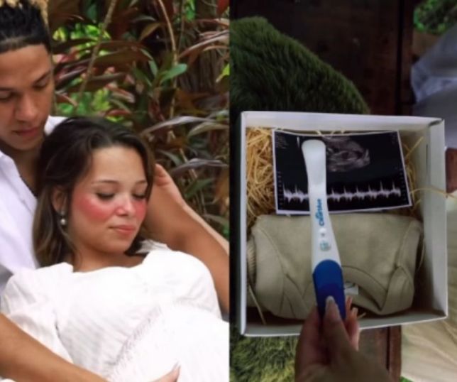 Influenciadora Kamylinha Santos anuncia gravidez em vídeo nas redes sociais. VEJA