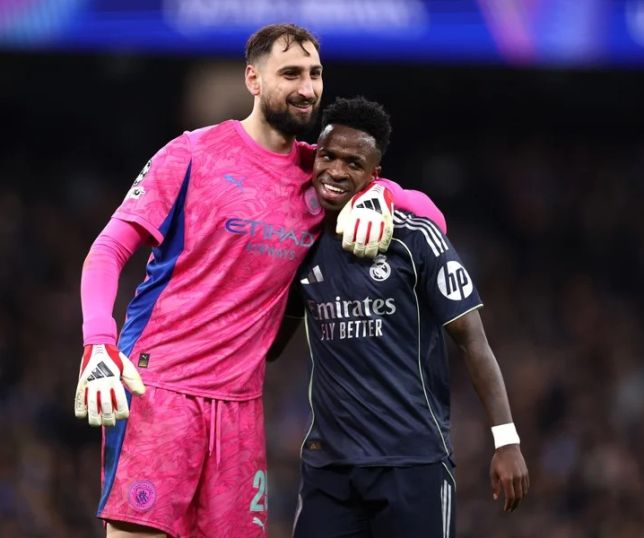 Donnarumma se derrete por Vini Jr.: 'Deveria ser amado por todos'