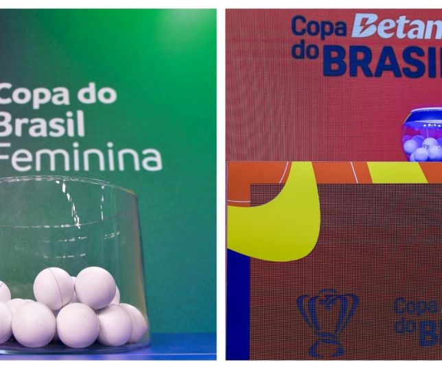 CBF agenda sorteios da Copa do Brasil masculina e feminina para segunda (23)