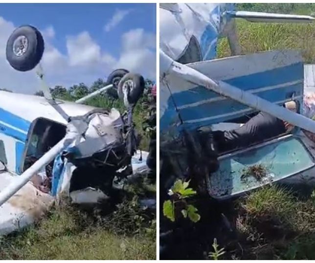 IMAGENS FORTES! Piloto morre na hora e aluno fica gravemente ferido em queda de avião de pequeno porte no Aeroclube do Amazonas. VEJA VÍDEOS