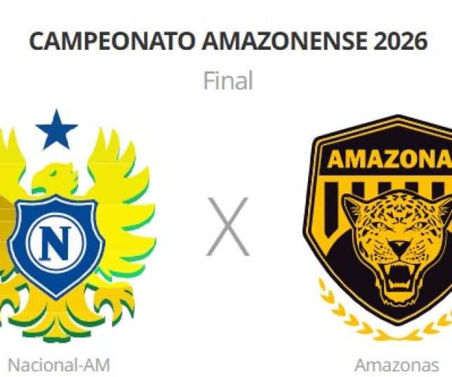 Nacional-AM x Amazonas jogam neste sábado (21). Veja onde assistir, prováveis escalações e arbitragem