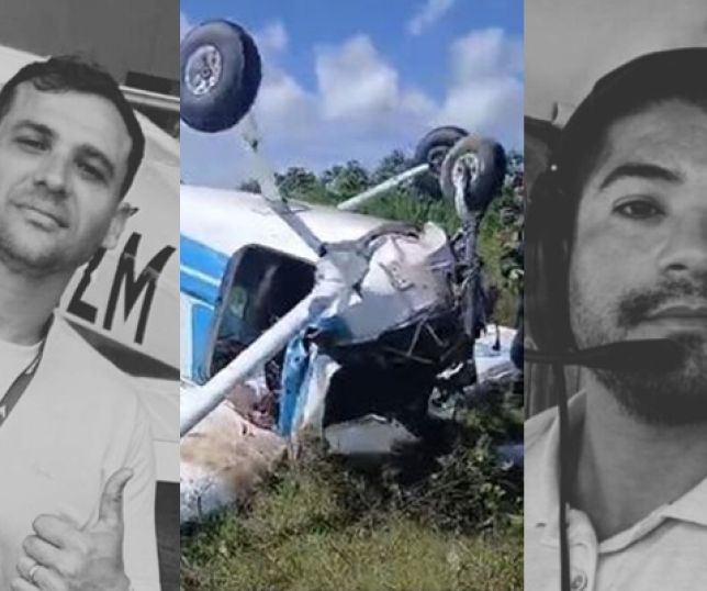 Vítimas de queda de avião monomotor são veladas neste domingo em Manaus