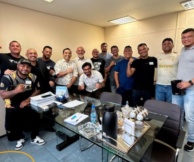 Cabo Maciel recebe Mestres de Jiu-Jitsu e Lideranças da Capital e Interior para falar de Investimentos e Planejamento para o Futuro do Esporte e Social no Amazonas