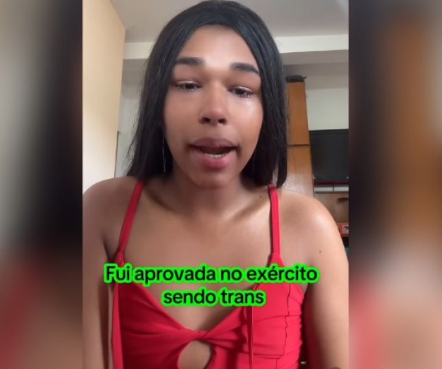 'Pesadelo': jovem trans desabafa após ser convocada pelo Exército. VEJA VÍDEO
