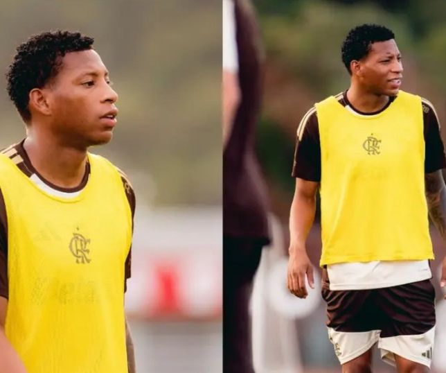 Jogador do Flamengo apaga fotos após desentendimento com técnico Leonardo Jardim