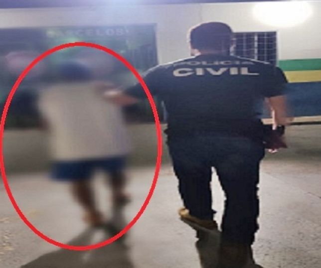 Autor de assassinato a facadas é preso em flagrante no município de Barcelos, interior do Amazonas