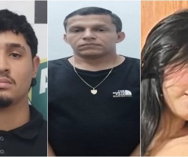 Polícia divulga imagens de dois homens e uma mulher procurados por roubo e venda de celulares em Manaus