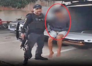 Bandido é preso em flagrante após assaltar estabelecimento comercial em Itapiranga, interior do Amazonas. VEJA VÍDEO