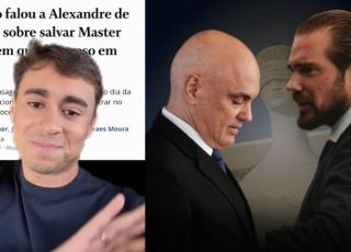 Nikolas Ferreira comenta mensagens vazadas entre banqueiro Daniel Vorcaro e ministro Alexandre de Moraes
