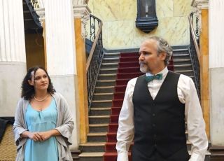 Espetáculo retrata trajetória de Bezerra de Menezes, o Médico dos Pobres, no Teatro Amazonas