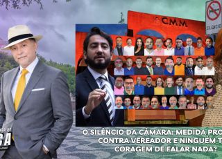 'A BRONCA DO ZACA': O silêncio da Câmara: medida protetiva contra vereador e ninguém tem coragem de falar nada?
