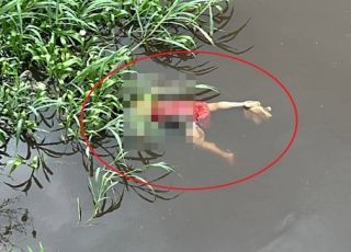 IMAGENS FORTES! Corpo é encontrado boiando em igarapé no bairro de São Jorge, Zona Oeste de Manaus. VEJA VÍDEOS