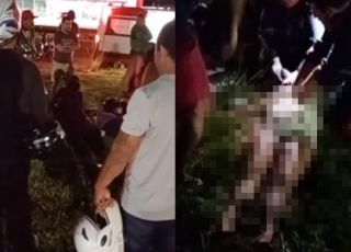 Mulher morre após perder controle de motocicleta e colidir com estrutura de placa na Avenida Torquato Tapajós, Zona Norte de Manaus. VEJA VÍDEOS E REPORTAGEM DO 'PORTAL DO ZACARIAS' AO VIVO